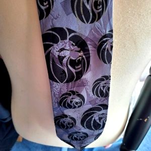 MGM Grand The Lion King Limited Edition Grey Silk Tie